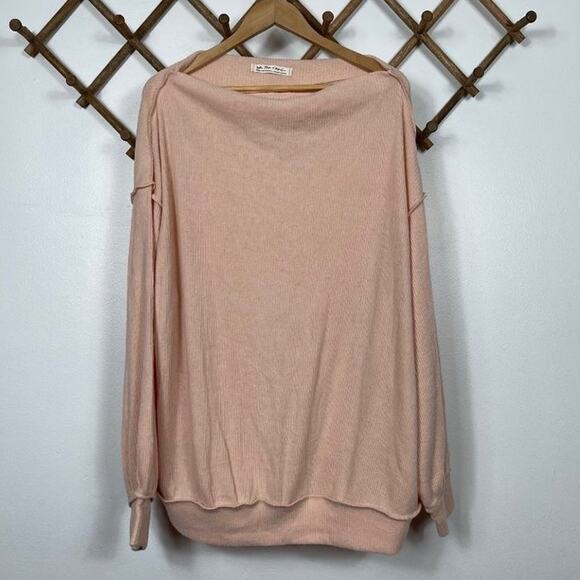 New Free People Main Squeeze Hacci Pullover in Nectar Women's Size M - Picture 3 of 10